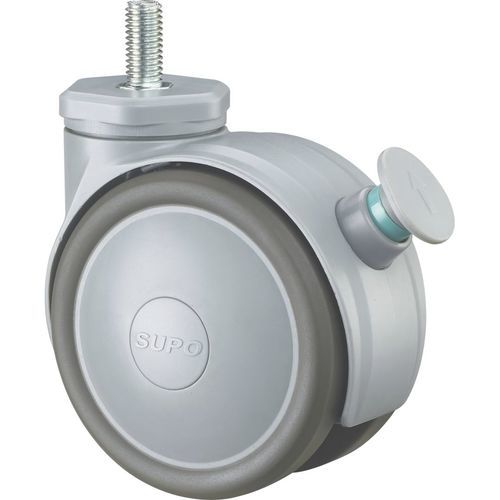 Ruedecilla para dispositivos médicos - 1M-HP22-02-63-313 - Zhongshan Xiangrong Caster Manufacturing Co.,Ltd - de poliuretano