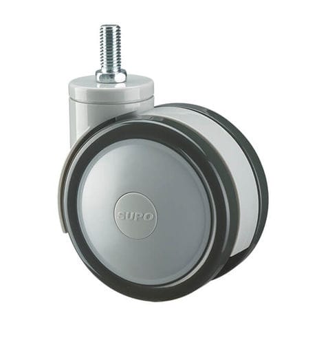 Ruedecilla para dispositivos médicos - 1M-HP21-02-100-313 - Zhongshan Xiangrong Caster Manufacturing Co.,Ltd - de poliuretano