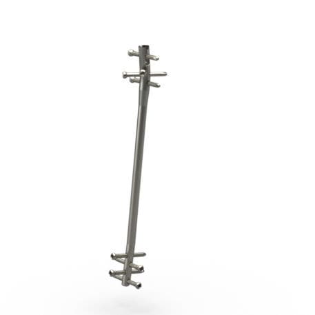 Clavo intramedular para tibia - TN3 series - TASARIMMED - fijación proximal / fijación distal / metálico