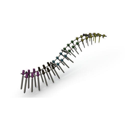 Sistema de osteosíntesis toracolumbar - ANR series - TASARIMMED - vía posterior / para adulto / pediátrico
