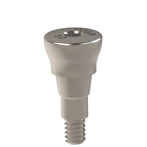 Capuchón de cicatrización de titanio - 22.774.33.030 - Heliocos GmbH - para pilar de implante