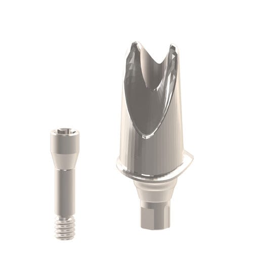 Pilar para implante de titanio - Individuell_SM-BL_NC - Heliocos GmbH - interno / recto / en ángulo