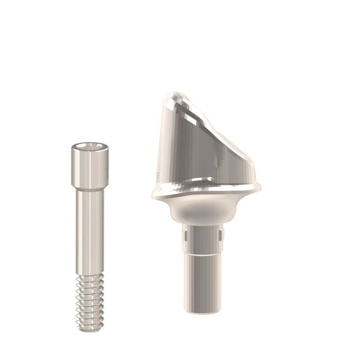 Pilar para implante de titanio - Individuell_CL-SR_3,3 - Heliocos GmbH - trilóbulo interno / recto / en ángulo