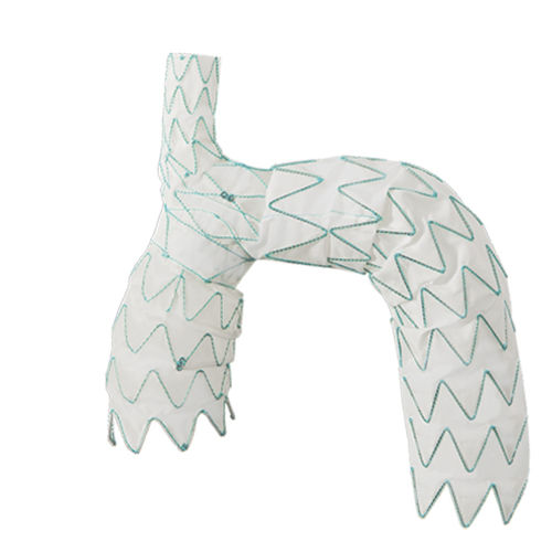 Stent-injerto arco aórtico - NEXUS&trade; - Endospan - de nitinol / de polietileno