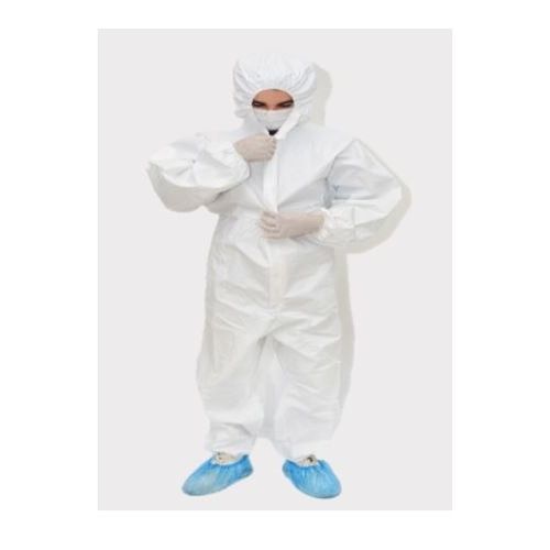 Equipo de protección individual sanitario unisex - Health Production Products - desechable / de tejido no tejido / blanca