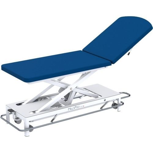 Mesa de reconocimiento manual - MultiPro® next 2 stabile - Hess Medizintechnik - de altura variable / con respaldo regulable / con ruedas