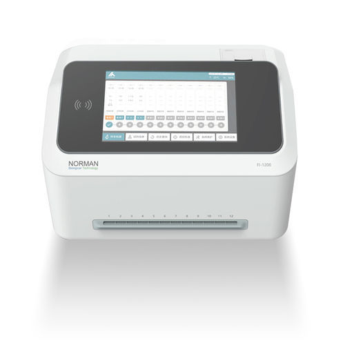 Analizador de inmunología automatizado - FI-1200 - Nanjing Norman Biological - para diagnóstico clínico / de fluorescencia / para test de inmunofluorescencia
