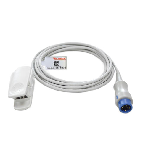 Cable adaptador SpO2 multiposición - M63EC08M - Med Accessories