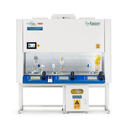 Sistema de mezclado automático - PharmaScope Onco  - Kapsam - para la industria farmacéutica / de manipuación de líquidos / con agitación