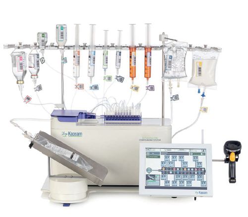 Sistema de mezclado automático - KS-240  - Kapsam - para la industria farmacéutica / de manipuación de líquidos / de llenado