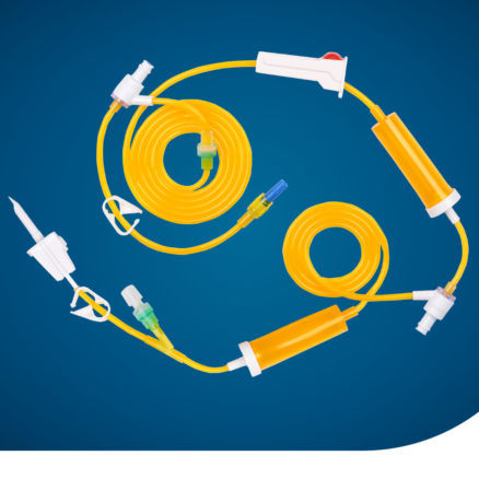 Set de perfusión quimioterapia - KS-IV108 - Kapsam - con cámara de goteo / con grifo / con conector en Y