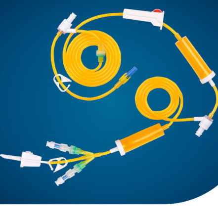 Set de perfusión quimioterapia - KS-IV206 - Kapsam - con cámara de goteo / con grifo / con conector en Y