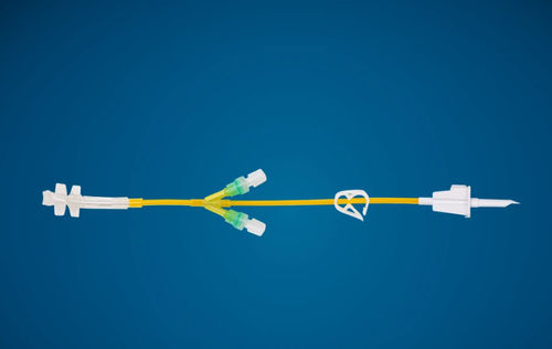 Set de perfusión quimioterapia - KS-IV203A - Kapsam - con conector en Y / con protección contra la luz / con válvula hemostática