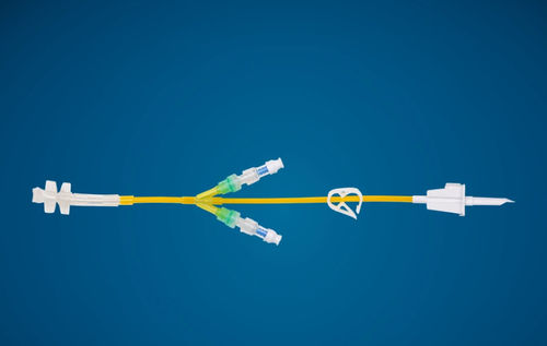 Set de perfusión quimioterapia - KS-IV201A - Kapsam - con conector en Y / con protección contra la luz / con válvula hemostática