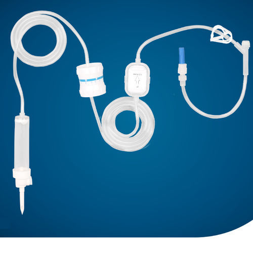 Set de perfusión con cámara de goteo - KS-IV302-02 - Kapsam - con conector en Y / con intercambiador de calor