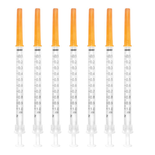 Jeringa hipodérmica - Nanchang Kindly Meditech - para productos farmacéuticos / 1 ml / 10 ml