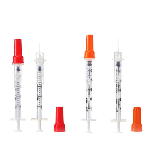 Jeringa de insulina - KDL-SSI - Nanchang Kindly Meditech - 0,5 ml / 0.3 mL / de caucho