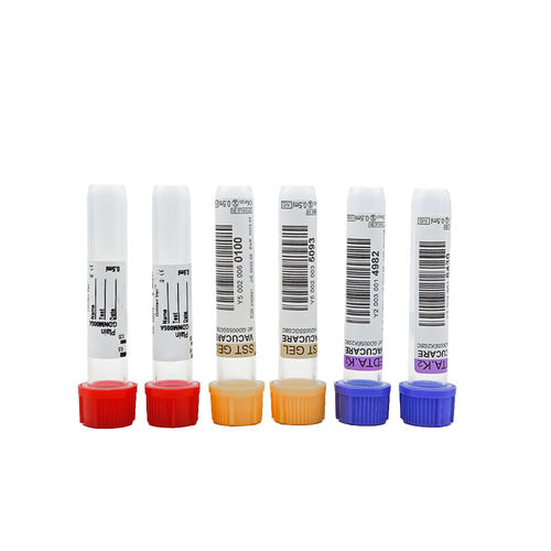 Tubo de extracción para el análisis de la glucemia - GDNM005A - Nanchang Kindly Meditech - de laboratorio / cilíndrico / de sangre