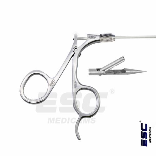 Pinza para laparoscopia - ESC Medicams - para sutura / de punta afilada