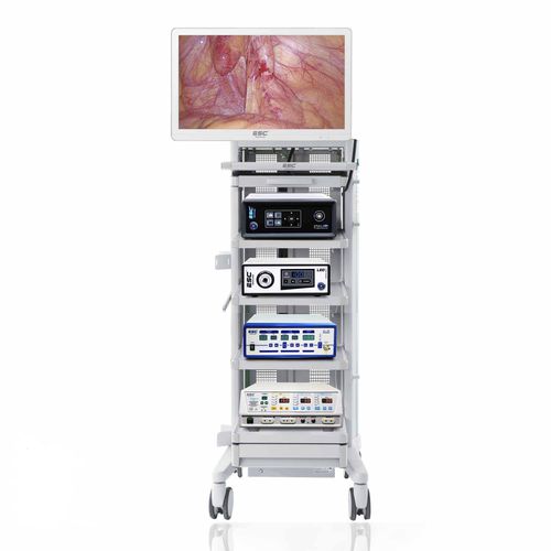 Columna para cirugía ORL endoscópica - ESC Medicams - para cirugía laparoscópica / para cirugía urológica endoscópica