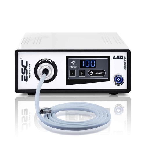 Fuente de luz para endoscopio - ESC-LED-80W - ESC Medicams - LED / compacta / portátil
