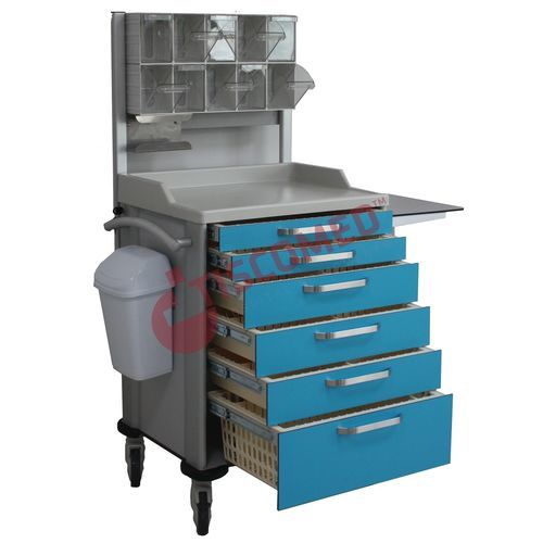 Carro de anestesia - TEC 4515 - Tiscomed - médico / de hospital / de medicamentos