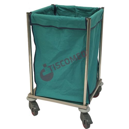 Carro para bolsas médico - TTLA 3600 - Tiscomed - de transporte / de limpieza / para lavandería