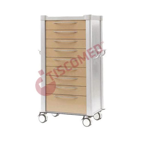 Carro para medicamentos - TCME 1600 - Tiscomed - médico / de hospital / multifunción
