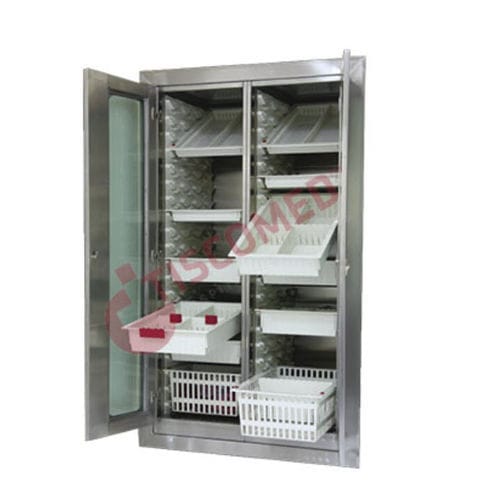 Armario para sala de operaciones - TORC 2830 - Tiscomed - de seguridad / multifunción / con estante
