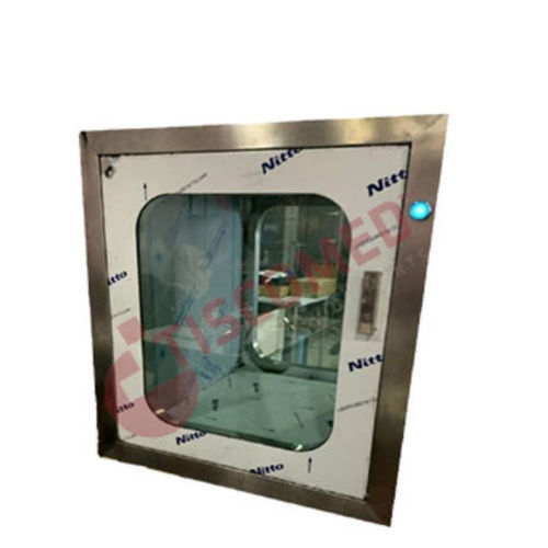 Cámara de transferencia para sala blanca - TDPB 2100 - Tiscomed - de descontaminación / calefactada