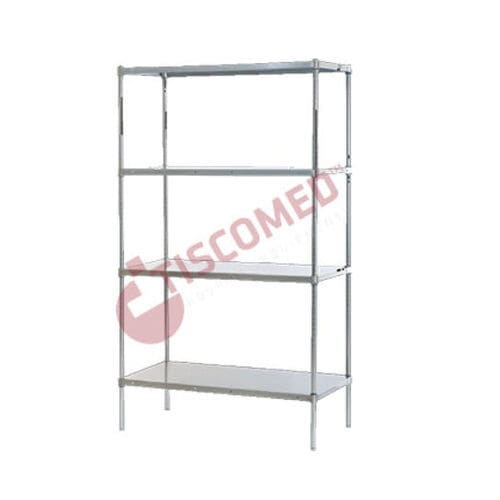 Estante multifunción - TSSE 1048 - Tiscomed - de acero inoxidable / modular