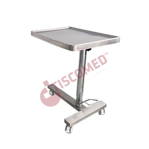 Mesa de instrumentos de acero inoxidable - TTMT 3070 - Tiscomed