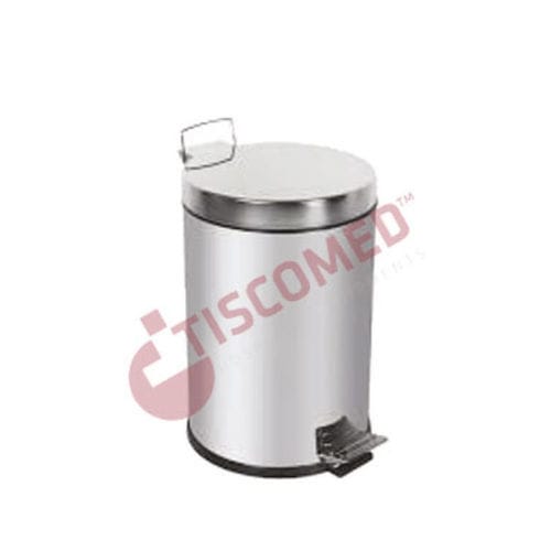 Papelera de acero inoxidable - TDUST  - Tiscomed - con pedal