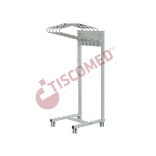 Colgador para delantales de protección radiológica con ruedas - TLEH 3810 - Tiscomed
