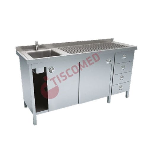Estación de prelavado para instrumentos médicos - TINI 4020 - Tiscomed - para la industria médica / compacta / con sistema de secado