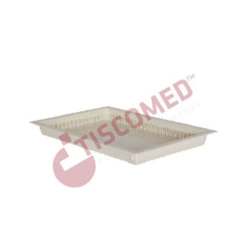 Bandeja médica - TSED 1305 - Tiscomed - para el transporte de muestras / para almacenamiento / para carro