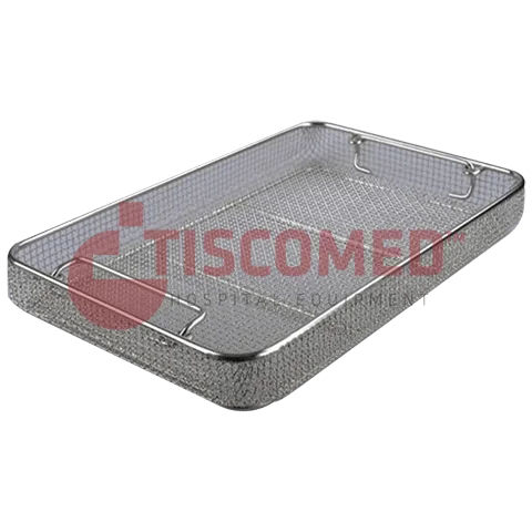 Canasta de laboratorio - TSWB 393  - Tiscomed - para almacenamiento / de acero inoxidable / enrejado
