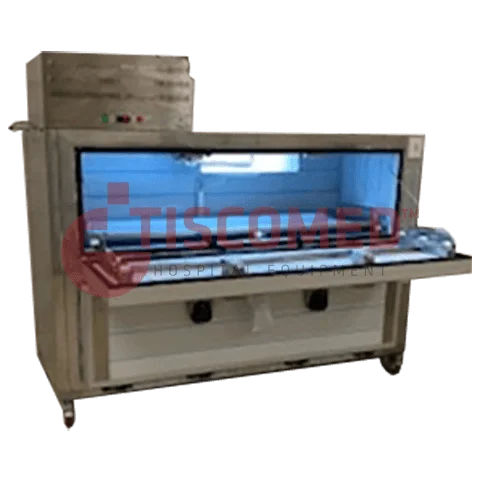 Cámara mortuoria frigorífica 2 cuerpos - TOMU 6050  - Tiscomed - de carga transversal / modular / con puerta