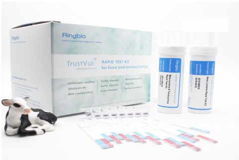 Prueba rápida veterinaria - BTM1  - Ring Biotechnology Co Ltd. - para la seguridad alimentaria / clínica / para leche