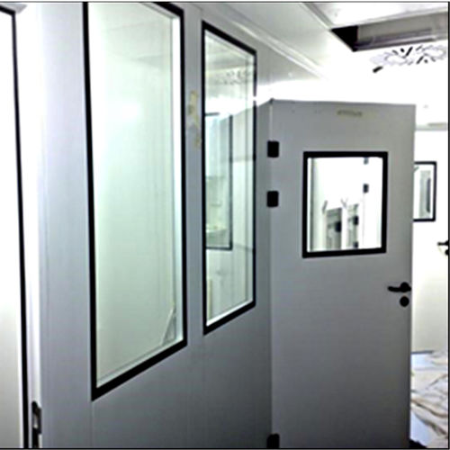 Puerta para sala blanca - DL3 - MayAir Manufacturing (M) Sdn Bhd - para aplicaciones farmacéuticas / abatible / de acero inoxidable