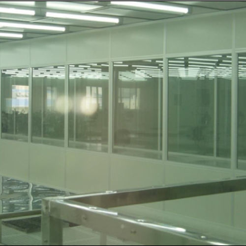 Ventana para sala blanca - MayAir Manufacturing (M) Sdn Bhd - de corredera / de cristal de plomo