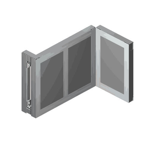 Estructura de muros para sala blanca - CL2000 - MayAir Manufacturing (M) Sdn Bhd - con paneles de revestimiento