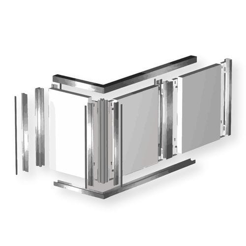 Estructura de muros para sala blanca - SS2000 - MayAir Manufacturing (M) Sdn Bhd