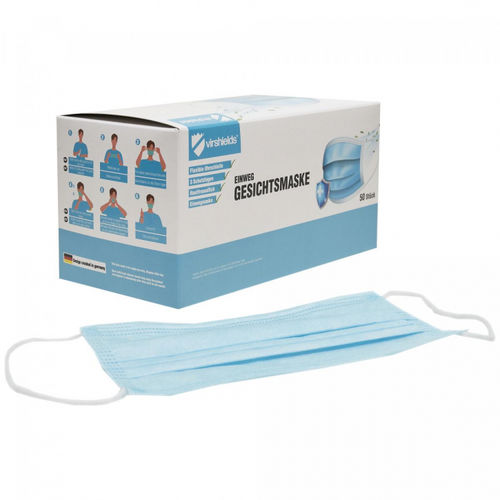 Mascarilla de protección semimáscara - VS003-00064-0050 - Virshields - médica / desechable