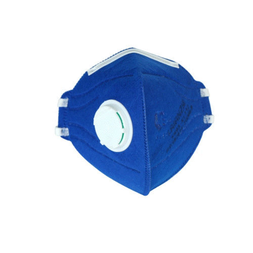 Mascarilla respiratoria KN95 - 9102A KLT12 - Zhongshan Saifute Labor Protective Articles Co., Ltd. - con válvula de espiración / semimáscara / para adulto