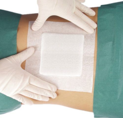 Apósito cutáneo de silicona - Plastofix - Matopat - sin tejer / hipoalergénico