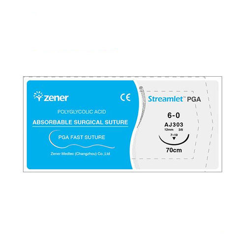 Hilo de sutura reabsorbible - PGA fast - Changzhou Zener Medtec - cirugía plástica / cirugía general / cirugía oftálmica