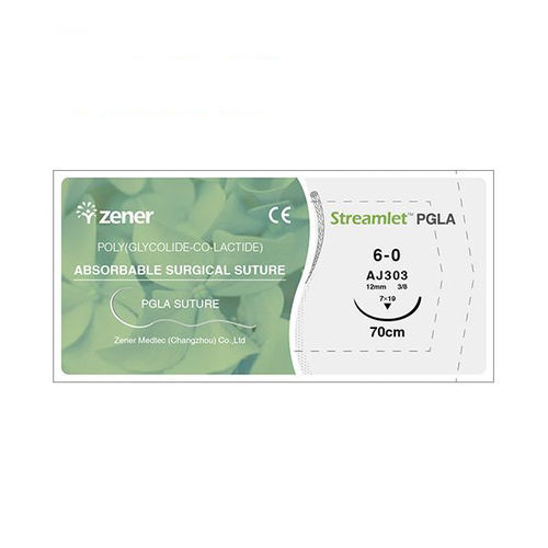 Hilo de sutura reabsorbible - PGLA - Changzhou Zener Medtec - neurocirugía / cirugía general / cirugía oftálmica