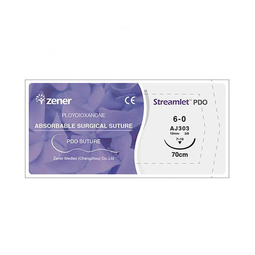 Hilo de sutura reabsorbible - PDO - Changzhou Zener Medtec - cirugía oftálmica / cirugía general / cirugía ortopédica