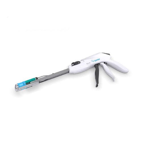 Grapadora quirúrgica curvada - ZCS-30 - Changzhou Zener Medtec - para anastomosis gastrointestinal / desechable / de corte